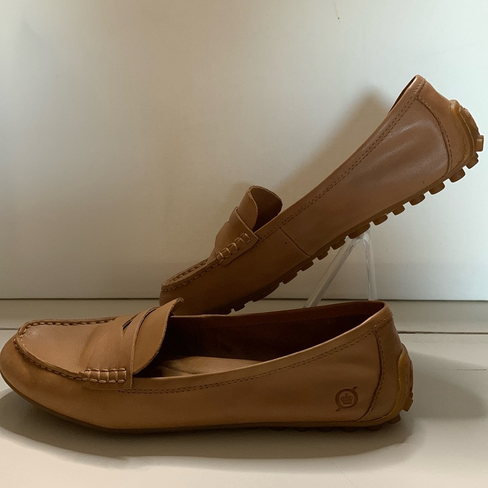 Women’s Born Malayan loafer, tan, (8)